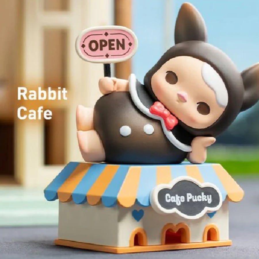 Mô Hình Đồ Chơi POP MART Pucky Cà Phê 6941848208330