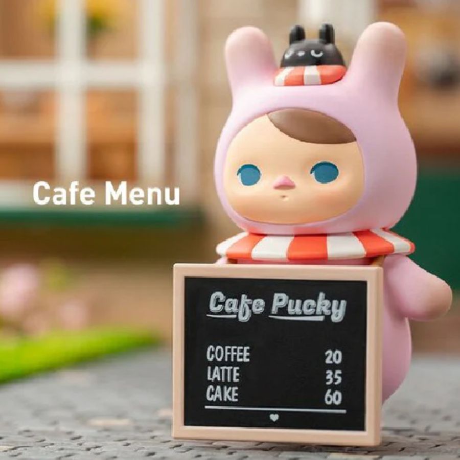 Mô Hình Đồ Chơi POP MART Pucky Cà Phê 6941848208330