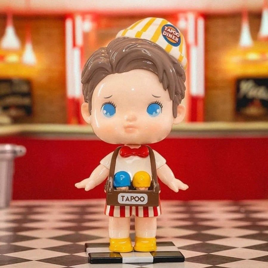Mô Hình Đồ Chơi POP MART Tapoo Retro Diner 6941848224514