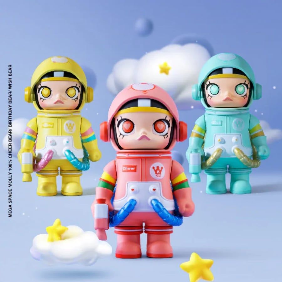 Mô Hình POP MART MEGA SPACE MOLLY 100% Series 2-B 6941848236586