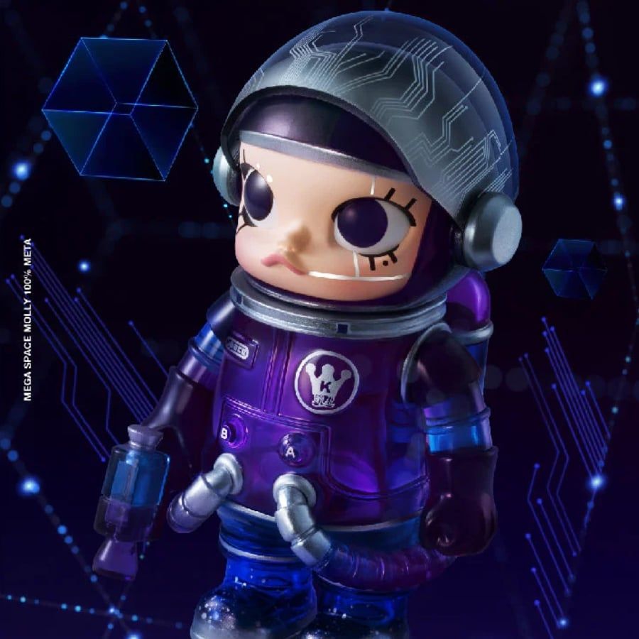 Mô Hình POP MART MEGA SPACE MOLLY 100% Series 2-B 6941848236586