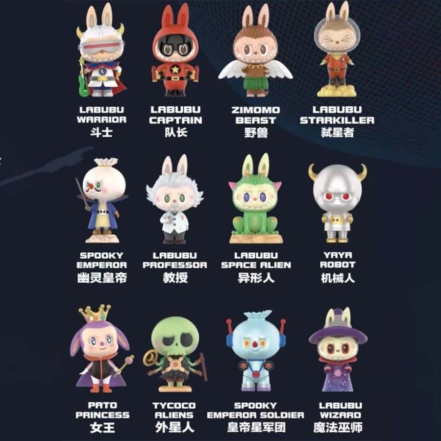 Mô hình Popmart The Monsters Space Adventures Series 6941448652939