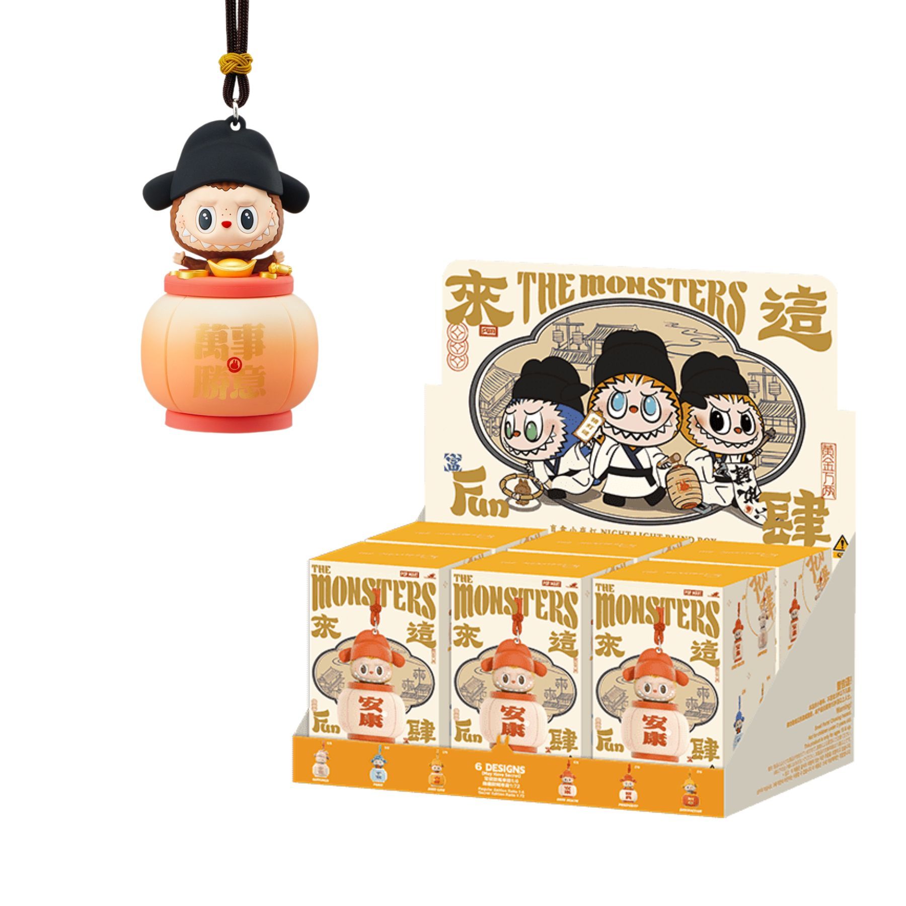 Mô Hình Đồ Chơi THE MONSTERS LABUBU Let's Have Fun Together Series-Night Light