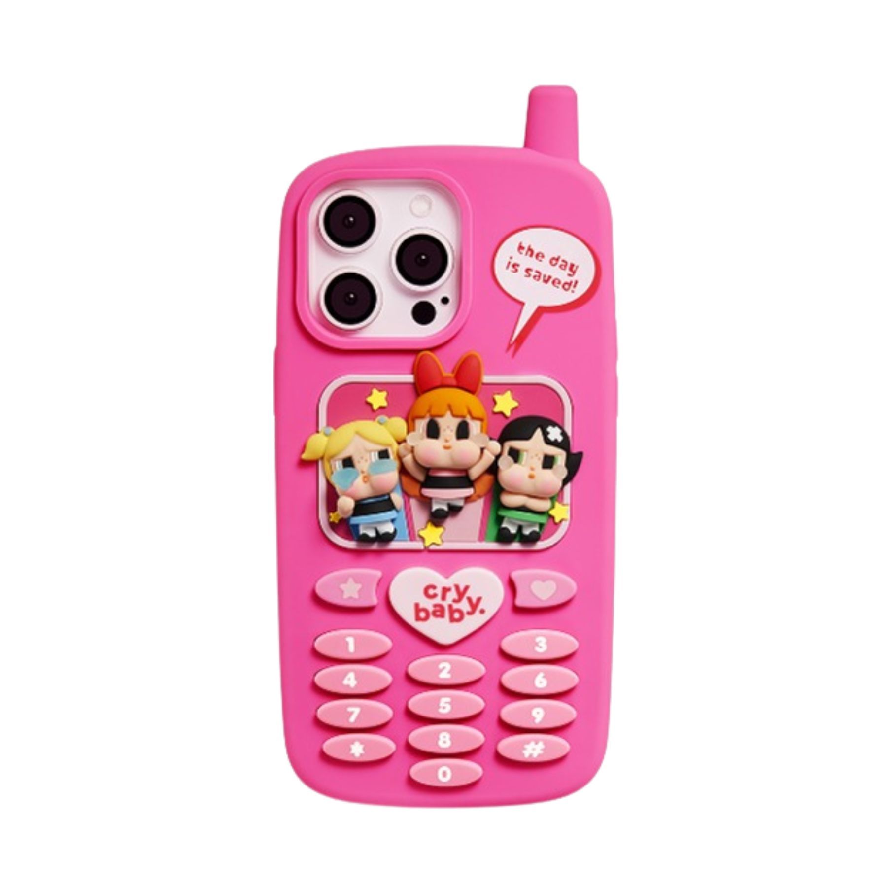 Ốp điện thoại Pop Mart Crybaby × Powerpuff Girls Series Phone Case