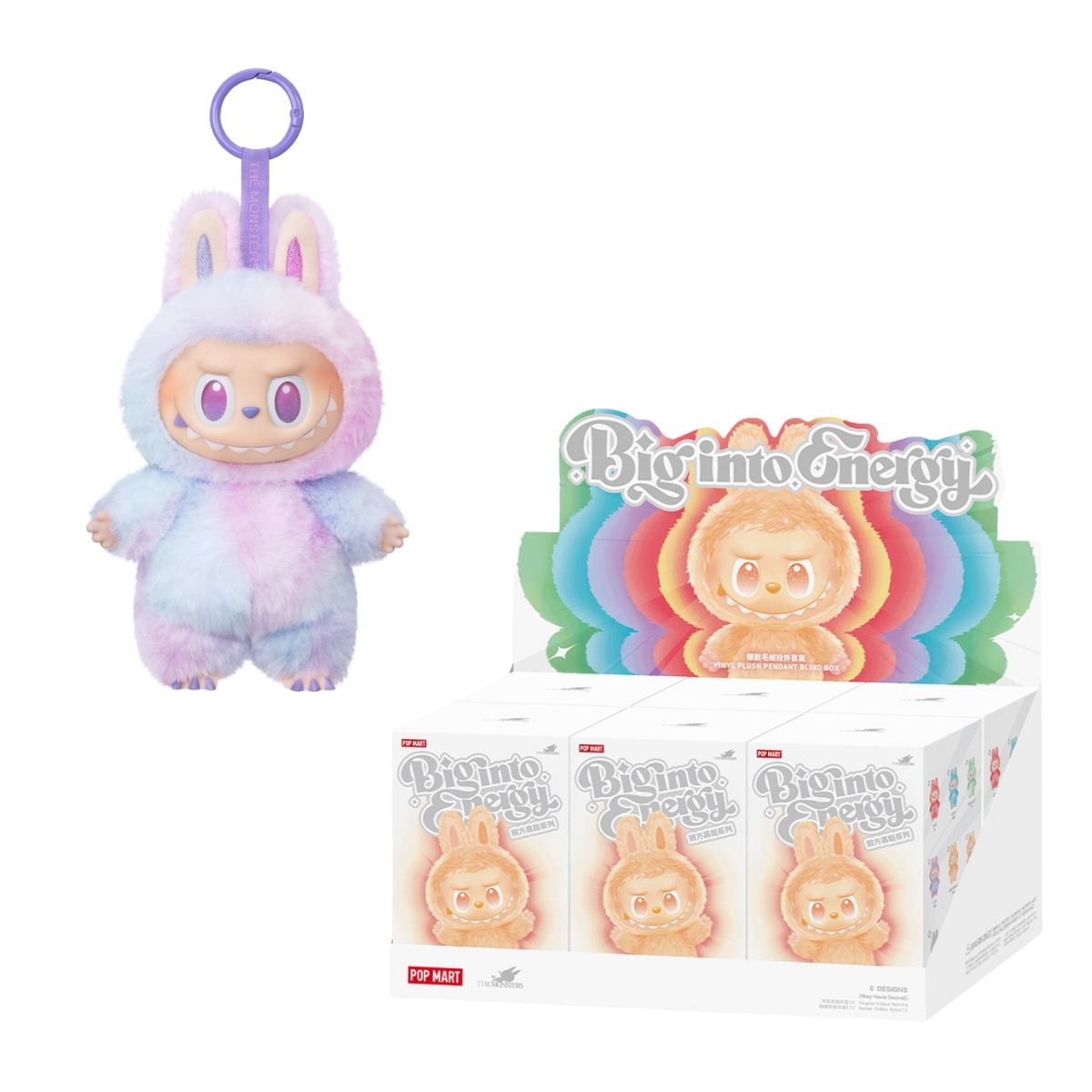 Mô Hình Đồ Chơi POP MART THE MONSTERS Big into Energy Series-Vinyl Plush 69418482447424