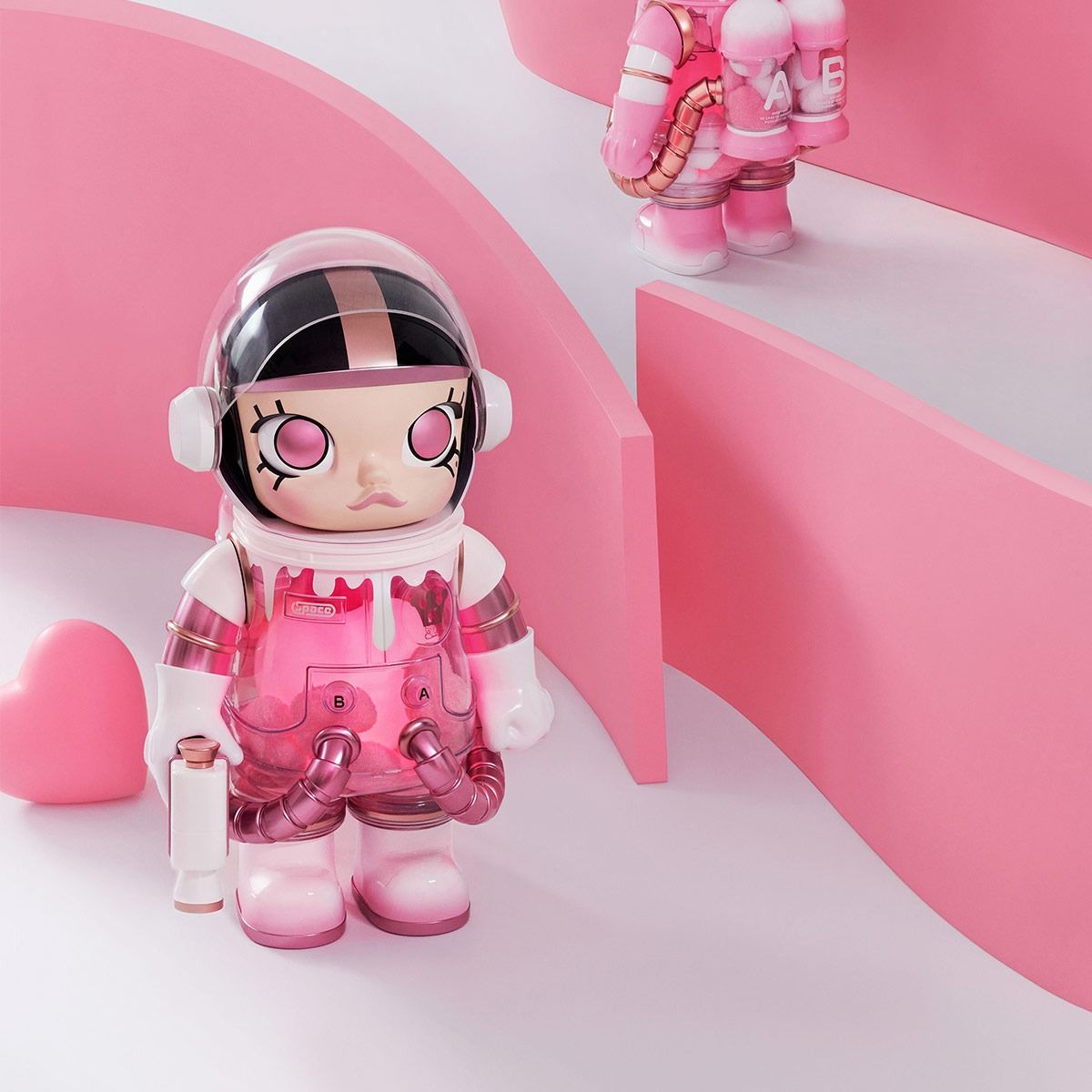 POP MART MEGA SPACE MOLLY 400% Heartfelt Words