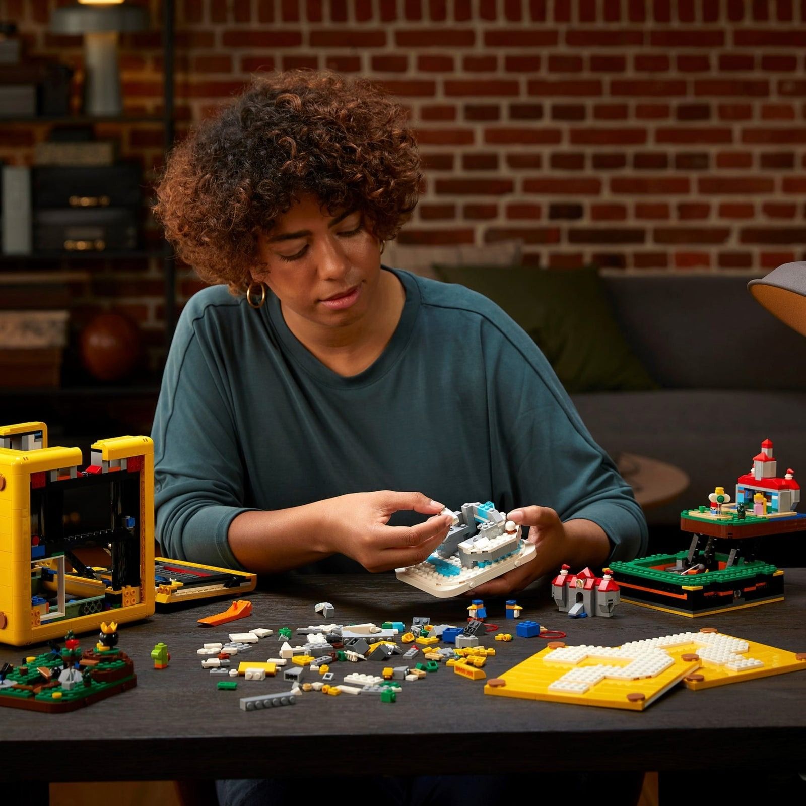 Lego Mario Đồ Chơi Question Mark Block 71395