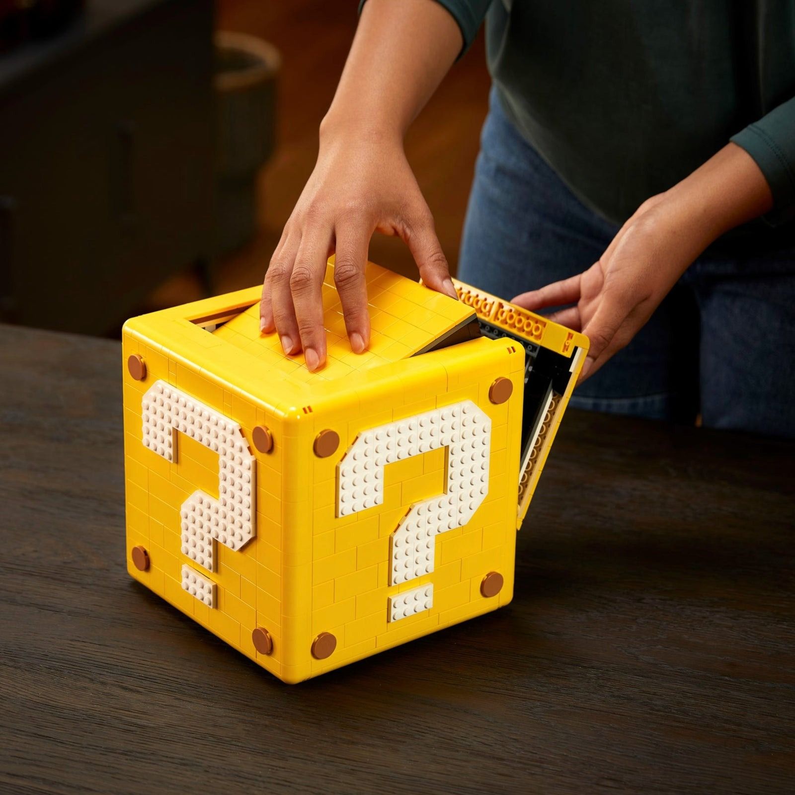 Lego Mario Đồ Chơi Question Mark Block 71395