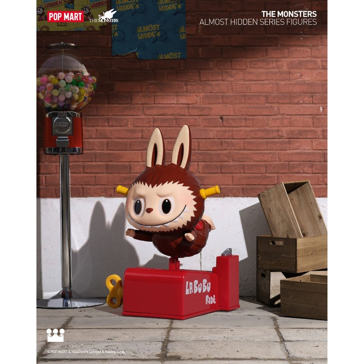 Mô Hình Đồ Chơi POP MART THE MONSTERS Almost Hidden 6941848273819