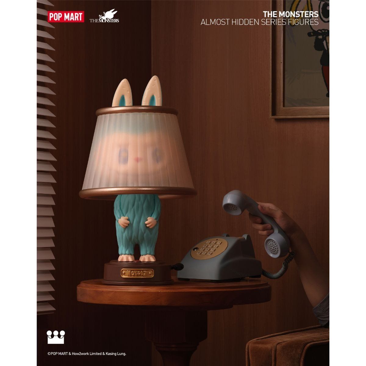 Mô Hình Đồ Chơi POP MART THE MONSTERS Almost Hidden 6941848273819