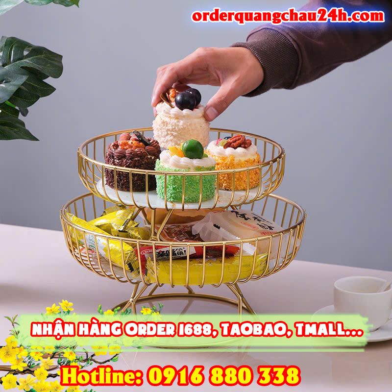 Giỏ Kệ Đựng Trái Cây Trang Trí