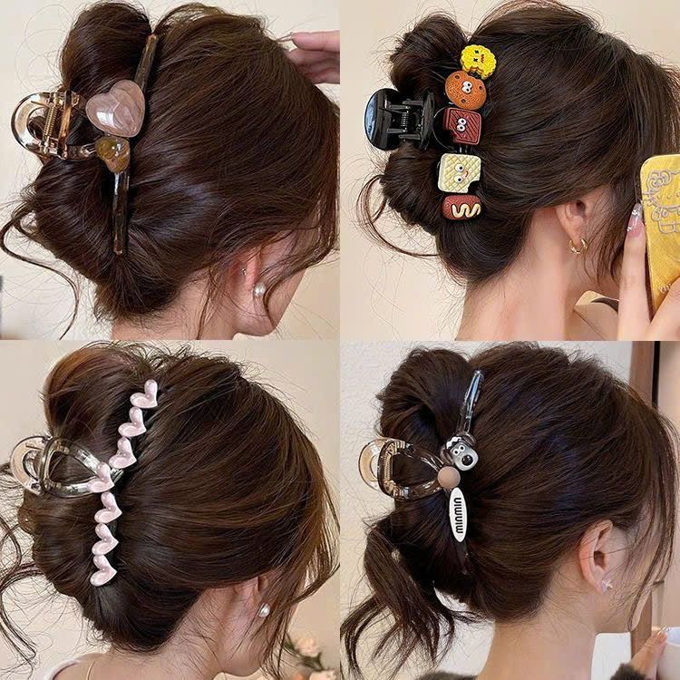 Kẹp Tóc Càng Cua Sang Chảnh
