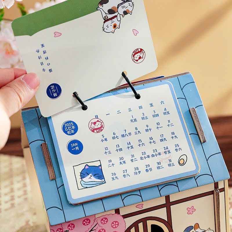 Hộp Carton Có Lịch Đựng Bút