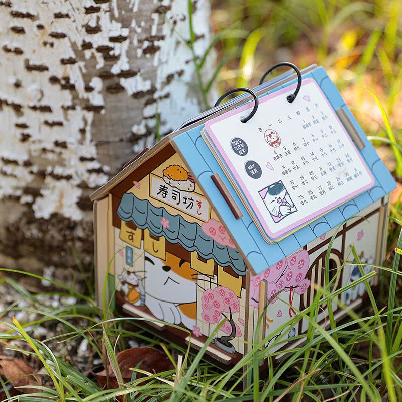 Hộp Carton Có Lịch Đựng Bút