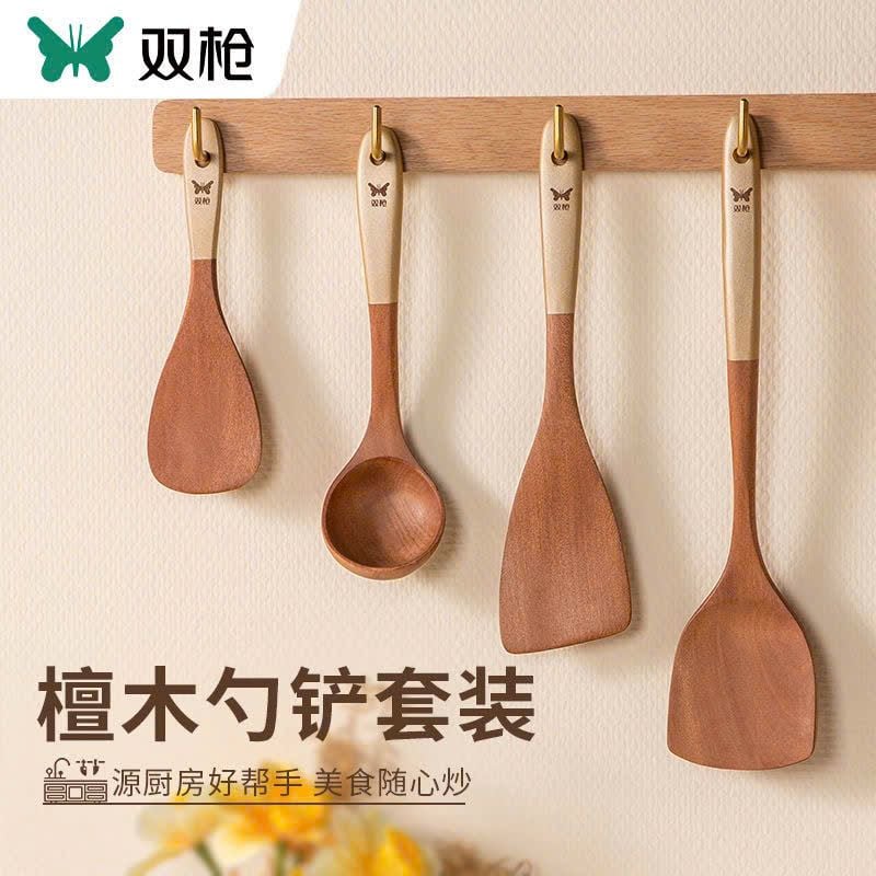 Bộ Dụng Cụ Nấu Ăn Bằng Gỗ