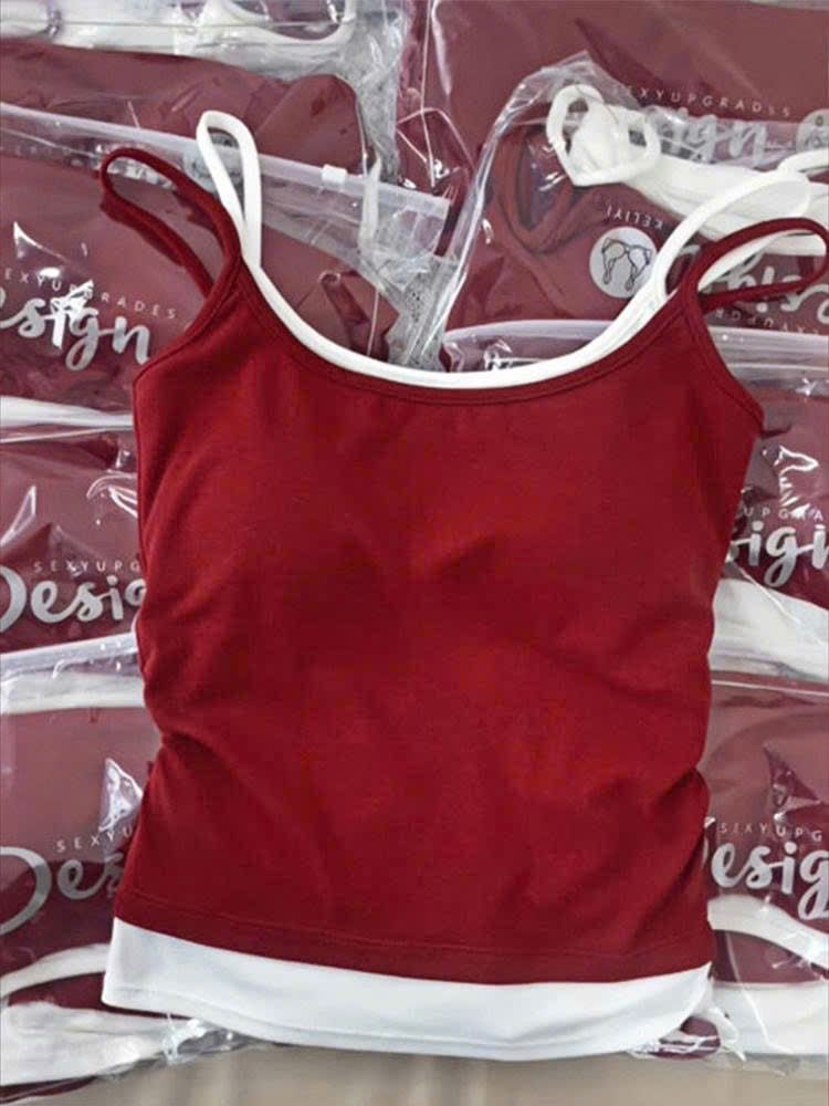 Áo Ba Lỗ Hai Dây Giả 2 lớp