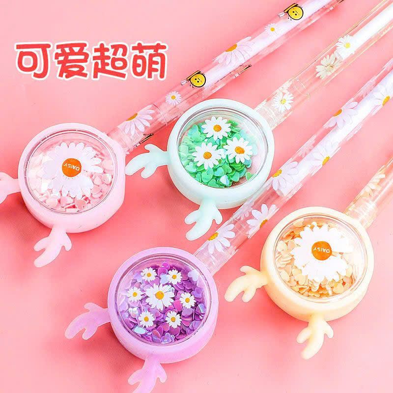 Bút Mực Nước Gel Đen Nhủ Kim Tuyến