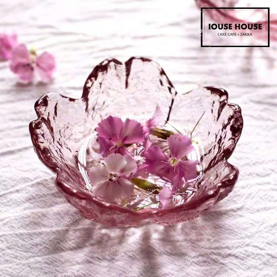 Chén Thủy Tinh Hoa Anh Đào