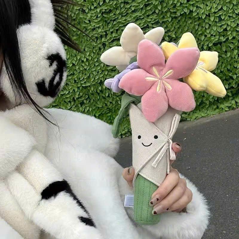 Bó Hoa Vĩnh Cữu Nhồi Bông