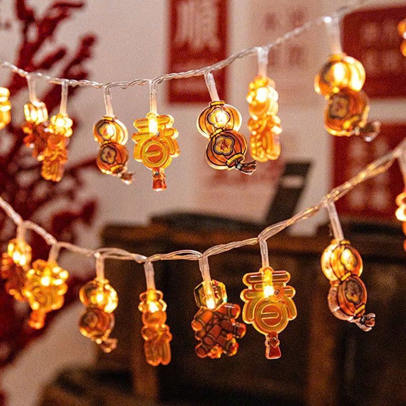 Dây Đèn Lồng Trang Trí Năm Mới