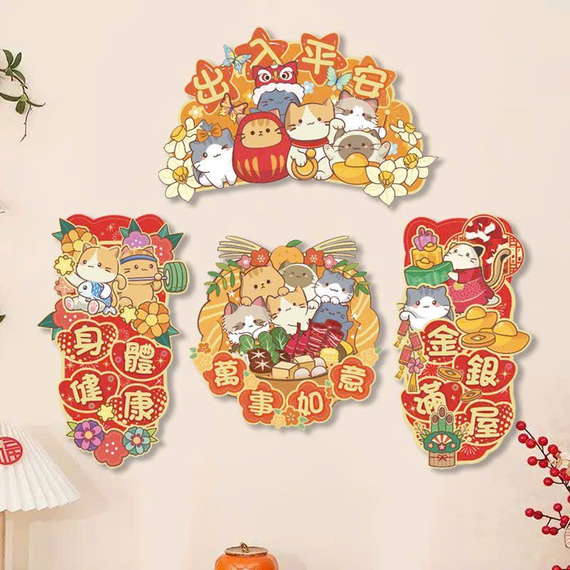 Dán Kính Trang Trí Tết