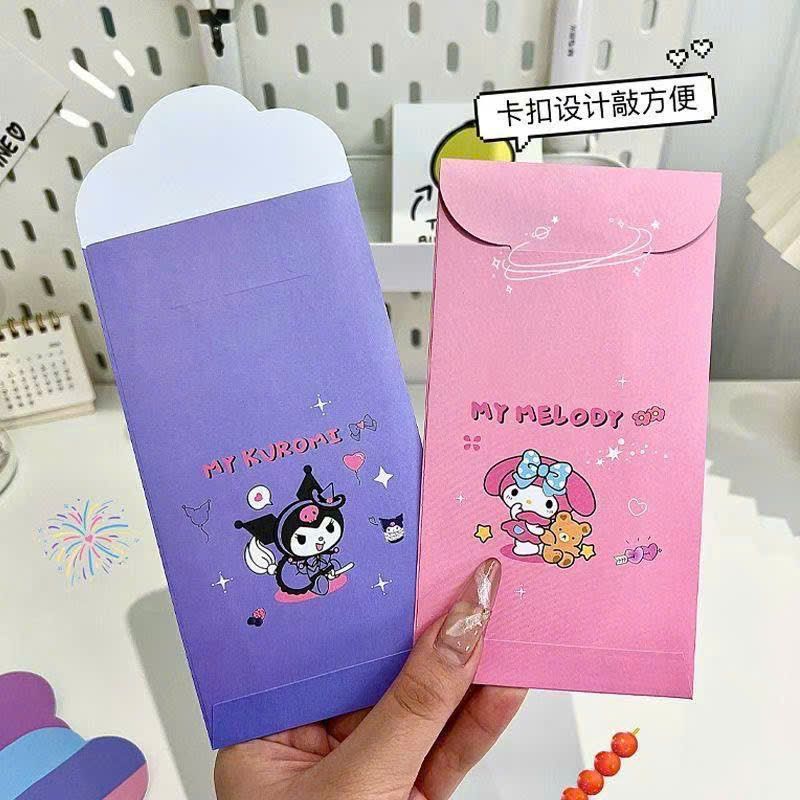 Set Bao Lì Xì Hình Sanrio Xinh Xắn