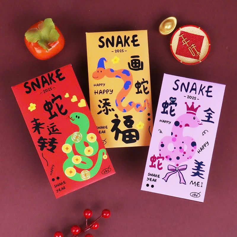 Bao Lì Xì Hình Rắn 2025