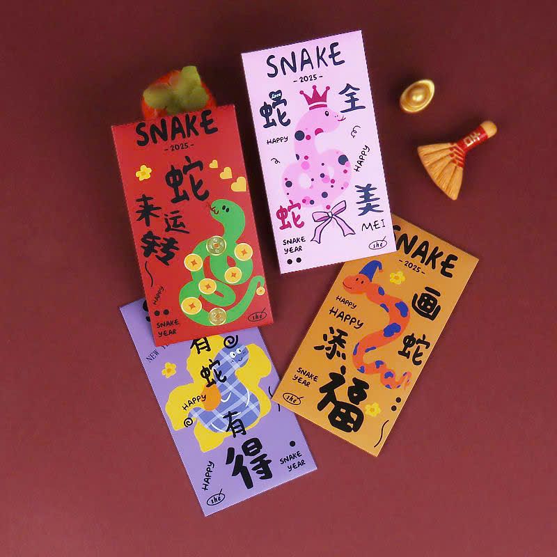 Bao Lì Xì Hình Rắn 2025