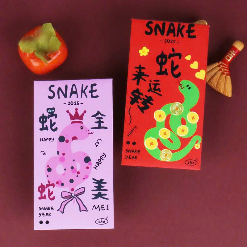 Bao Lì Xì Hình Rắn 2025