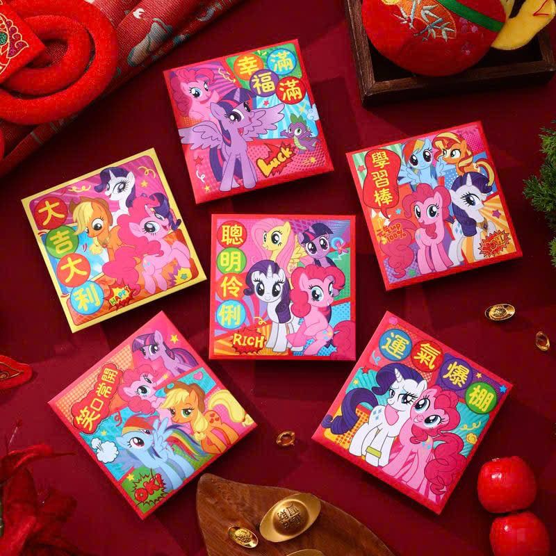 Set Bao Lì Xì Hoạt Hình Năm Mới