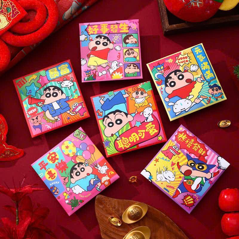 Set Bao Lì Xì Hoạt Hình Năm Mới
