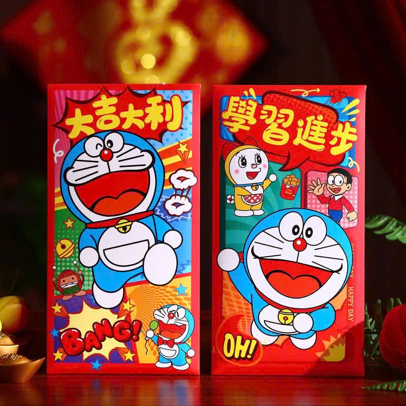 Set Bao Lì Xì Hoạt Hình Năm Mới