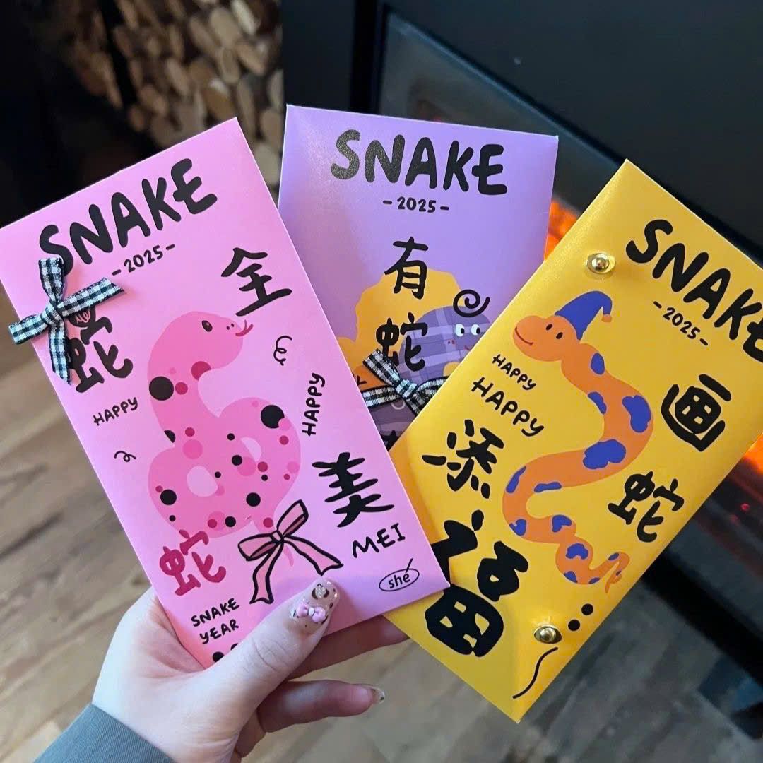 Bao Lì Xì Snake 2025