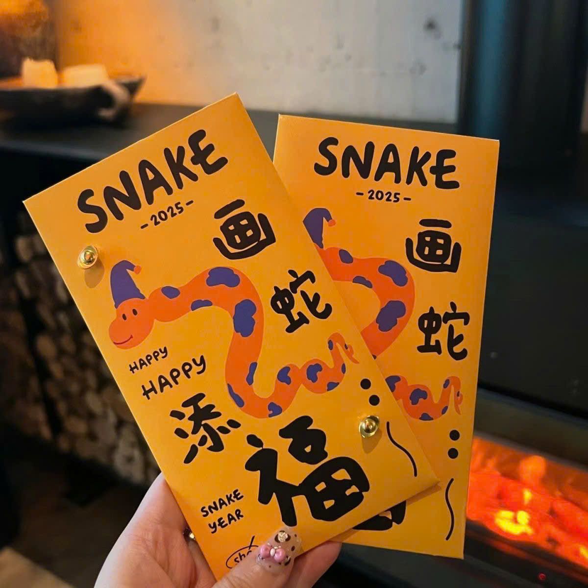 Bao Lì Xì Snake 2025