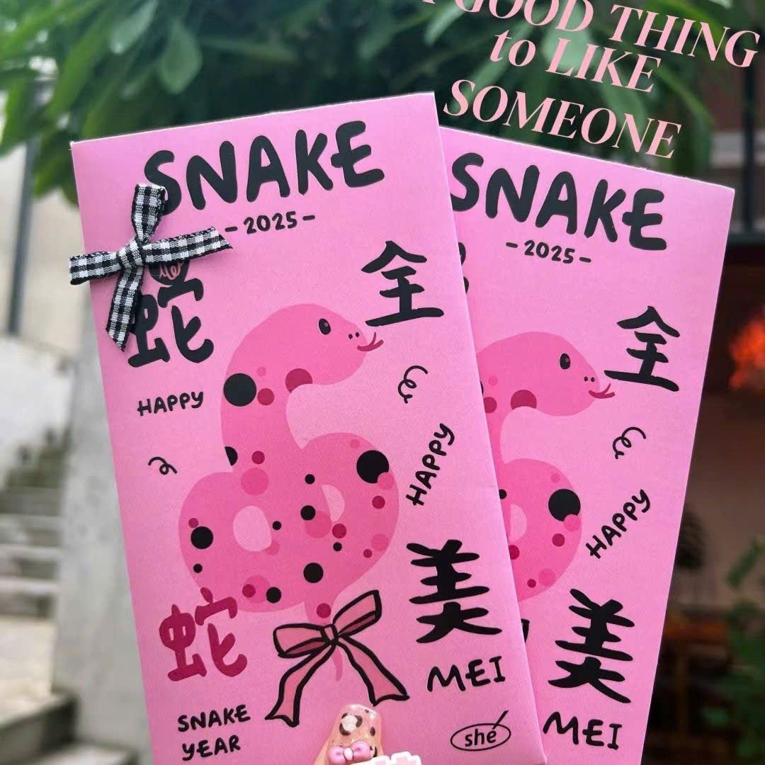Bao Lì Xì Snake 2025