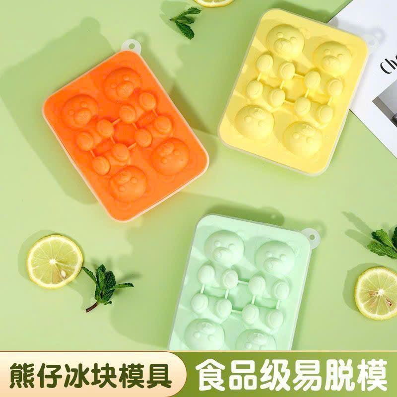 Khuôn Đá Hình Gấu 3D
