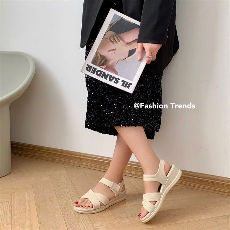 Dép Sandal Quai Hậu Nữ Hàn Quốc