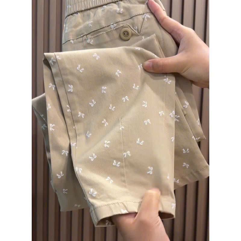 Quần In Nơ Cho Nữ Mùa Hè