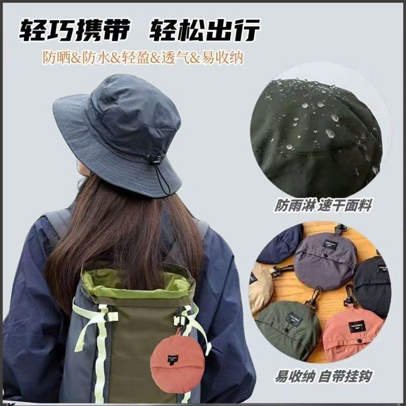 Nón Tai Bèo Vải Gió Gập Gọn Tiện Lợi