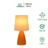 Đèn ngủ để bàn thân sứ chao đèn xếp ly phong cách Bắc Âu