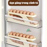 Khay Đựng Trứng Tủ Lạnh 2 Tầng Cao Cấp