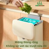 Thùng Rác Treo bếp Có Nắp Lật Thông Minh