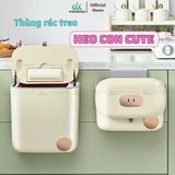 Thùng Rác Con Heo Treo Tủ Bếp Thông Minh