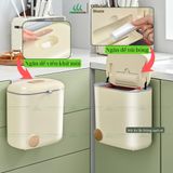 Thùng Rác Con Heo Treo Tủ Bếp Thông Minh