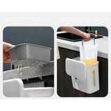 Thùng Rác 2 Ngăn Đựng Trà Tách Khô Và Ướt