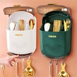 Hộp đựng dụng cụ bếp treo tường