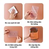 Hộp Đựng Đũa Muỗng Treo Tường
