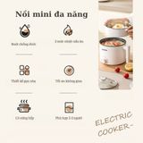Nồi lẩu điện chống dính mini