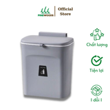 Thùng Rác Treo bếp Có Nắp Lật Thông Minh