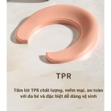 Bệ thu nhỏ bồn cầu cho bé Numbabys